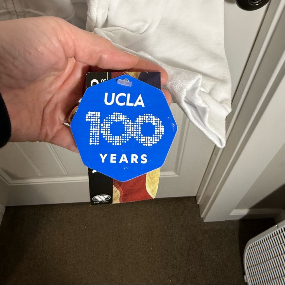 UCLA White Zip-Up Hoodie - Picture 4 of 8